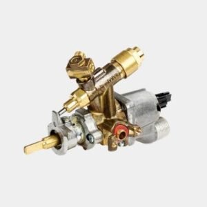 With single outlet safety valve