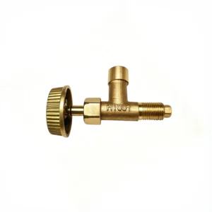 Brass gas valve MS01