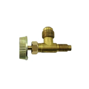 Brass gas valve MS10